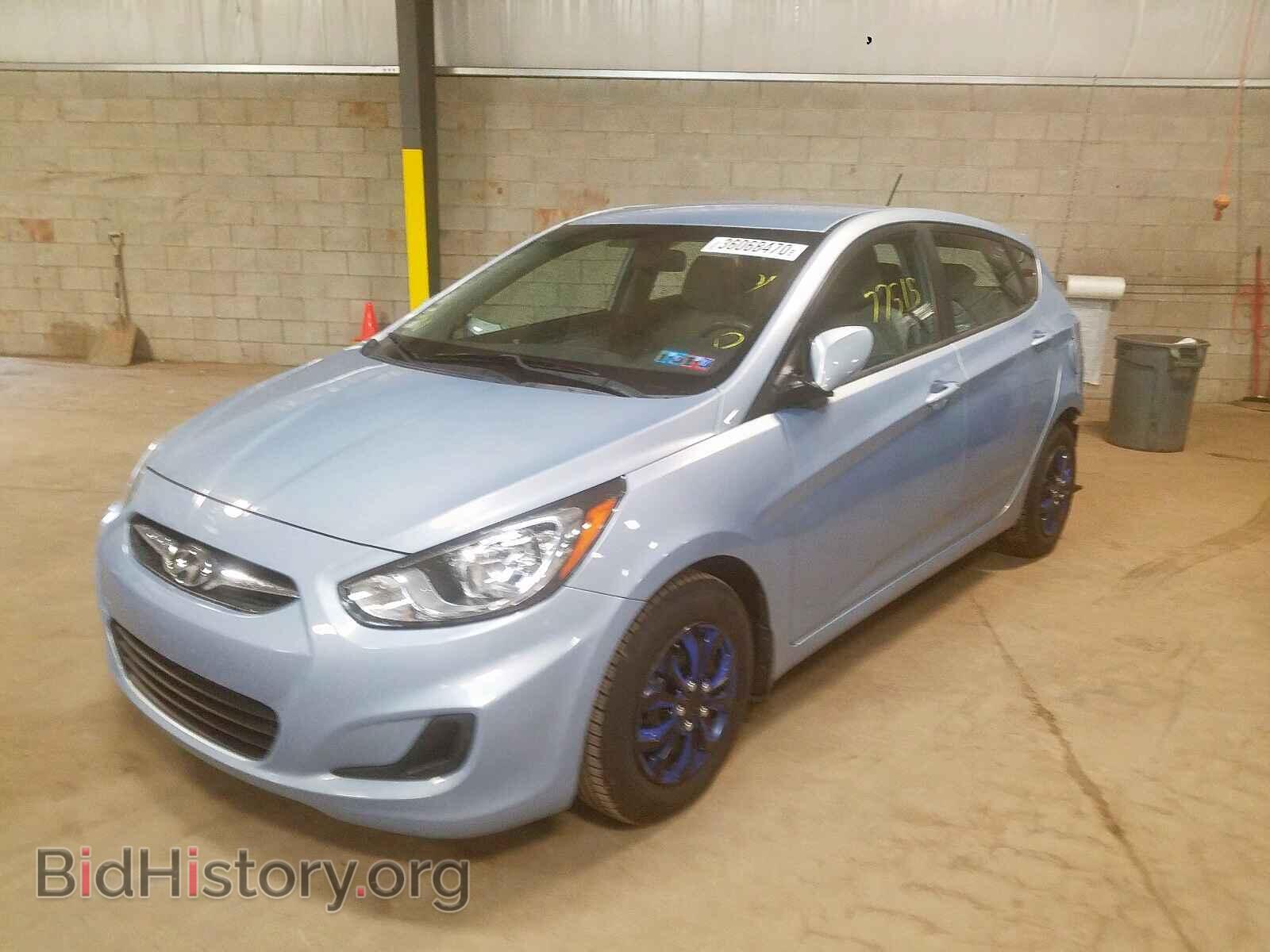 2013 HYUNDAI ACCENT - VIN: KMHCT5AE5DU072494 - Фото 2