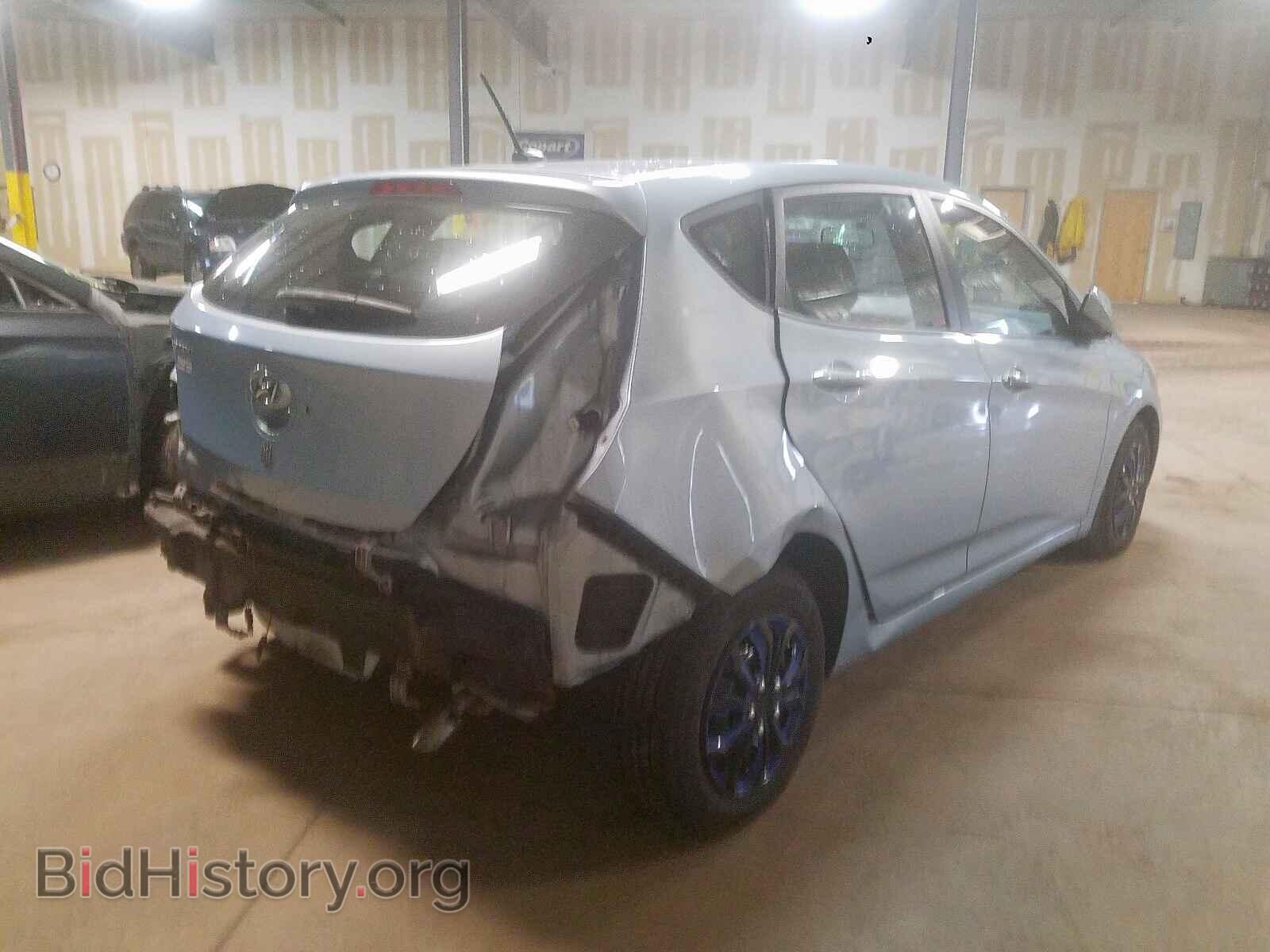 2013 HYUNDAI ACCENT - VIN: KMHCT5AE5DU072494 - Фото 4
