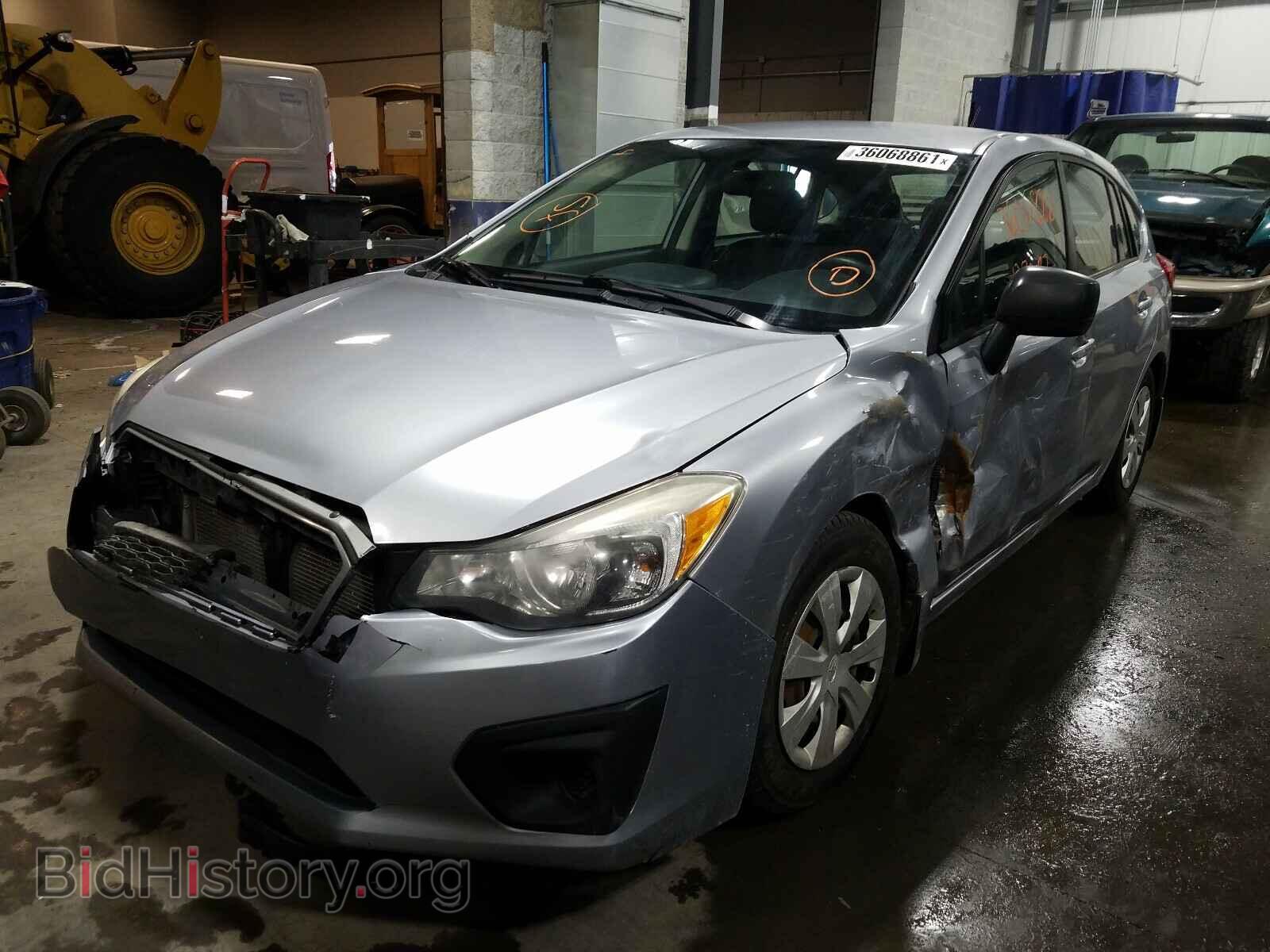 2012 SUBARU IMPREZA - VIN: JF1GPAA62CH213451 - Фото 2