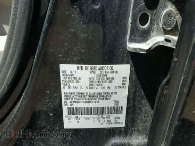 2013 FORD EDGE - VIN: 2FMDK4KC6DBC61918 - Photo 10