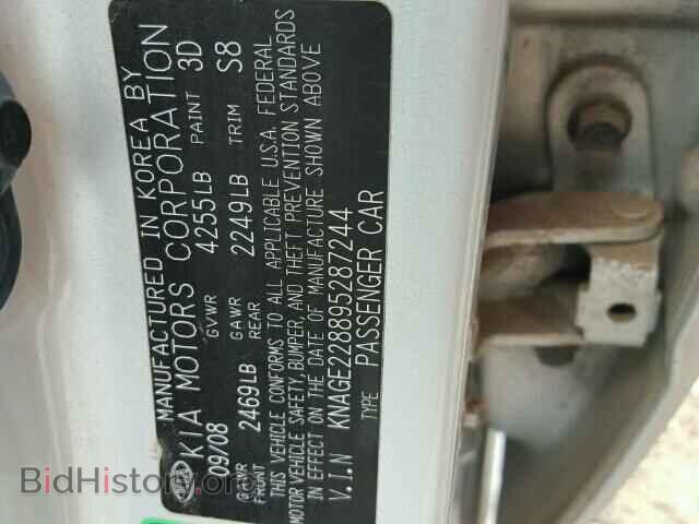 2009 KIA OPTIMA - VIN: KNAGE228895287244 - Фото 10