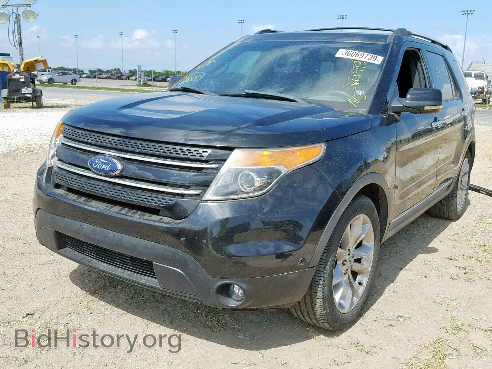 2011 FORD EXPLORER L - VIN: 1FMHK7F85BGA31866 - Фото 2