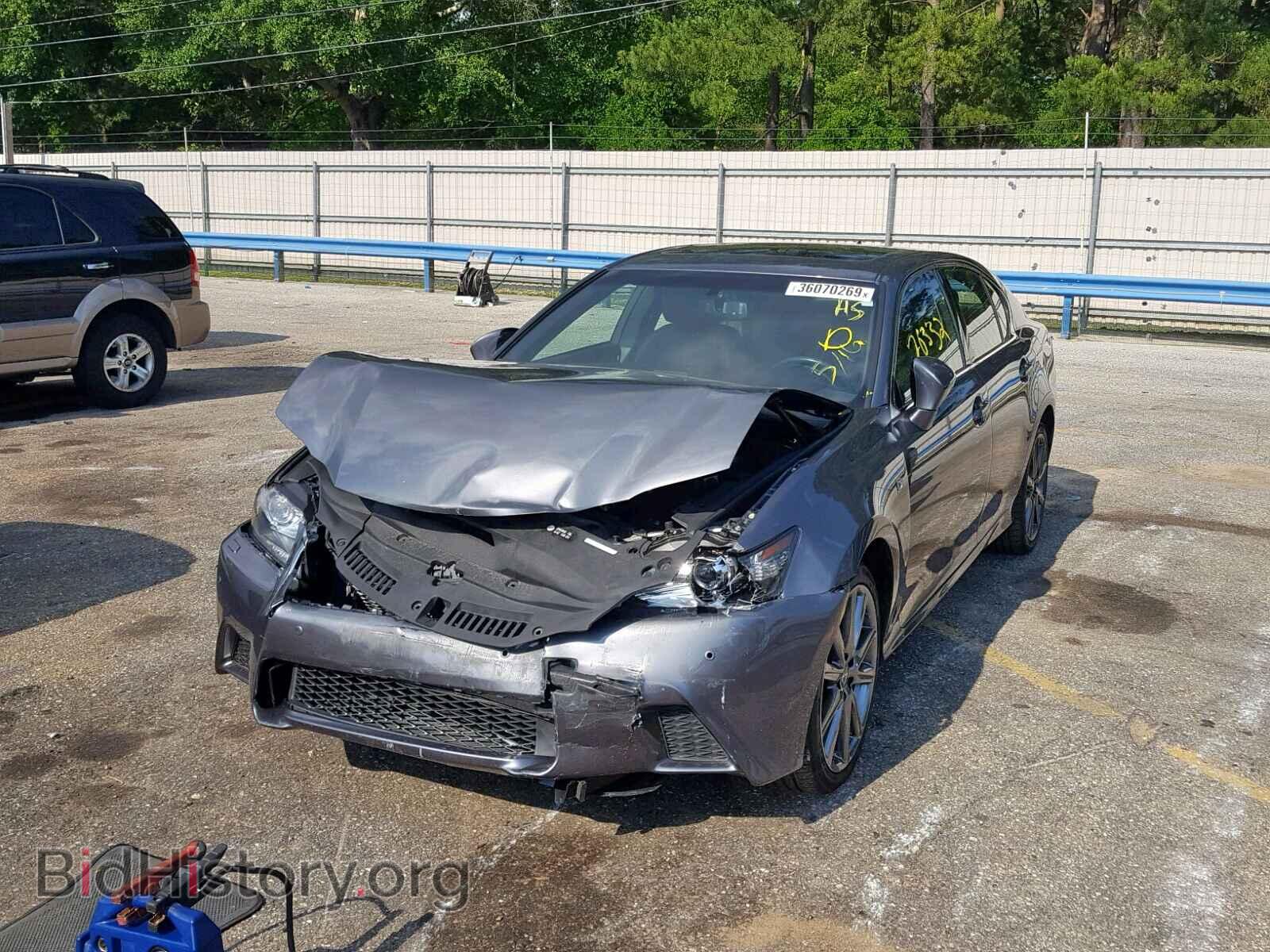 2013 LEXUS GS350 - VIN: JTHCE1BL2D5016333 - Фото 2