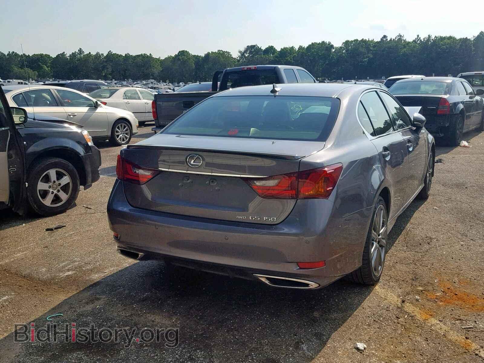 2013 LEXUS GS350 - VIN: JTHCE1BL2D5016333 - Фото 4