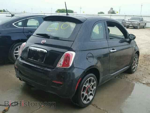 2012 FIAT 500 - VIN: 3C3CFFBR5CT189590 - Фото 4
