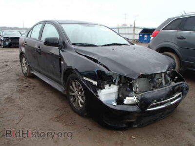 2011 Mitsubishi LANCER LANCER ES/, black — VIN JA32U2FU5BU014084, Copart