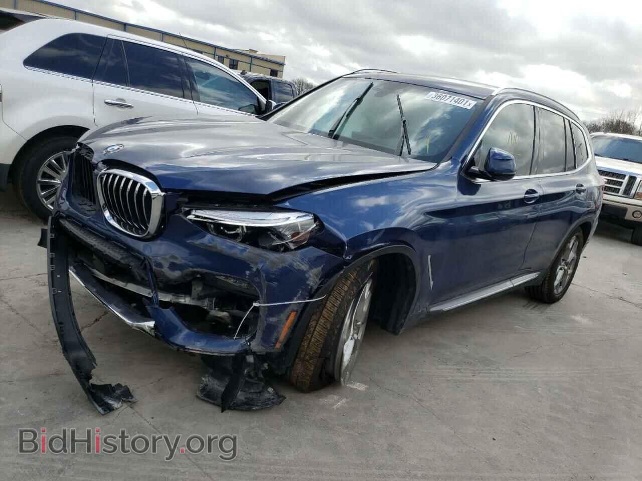 2020 BMW X3 - VIN: 5UXTY5C01L9D45862 - Фото 2