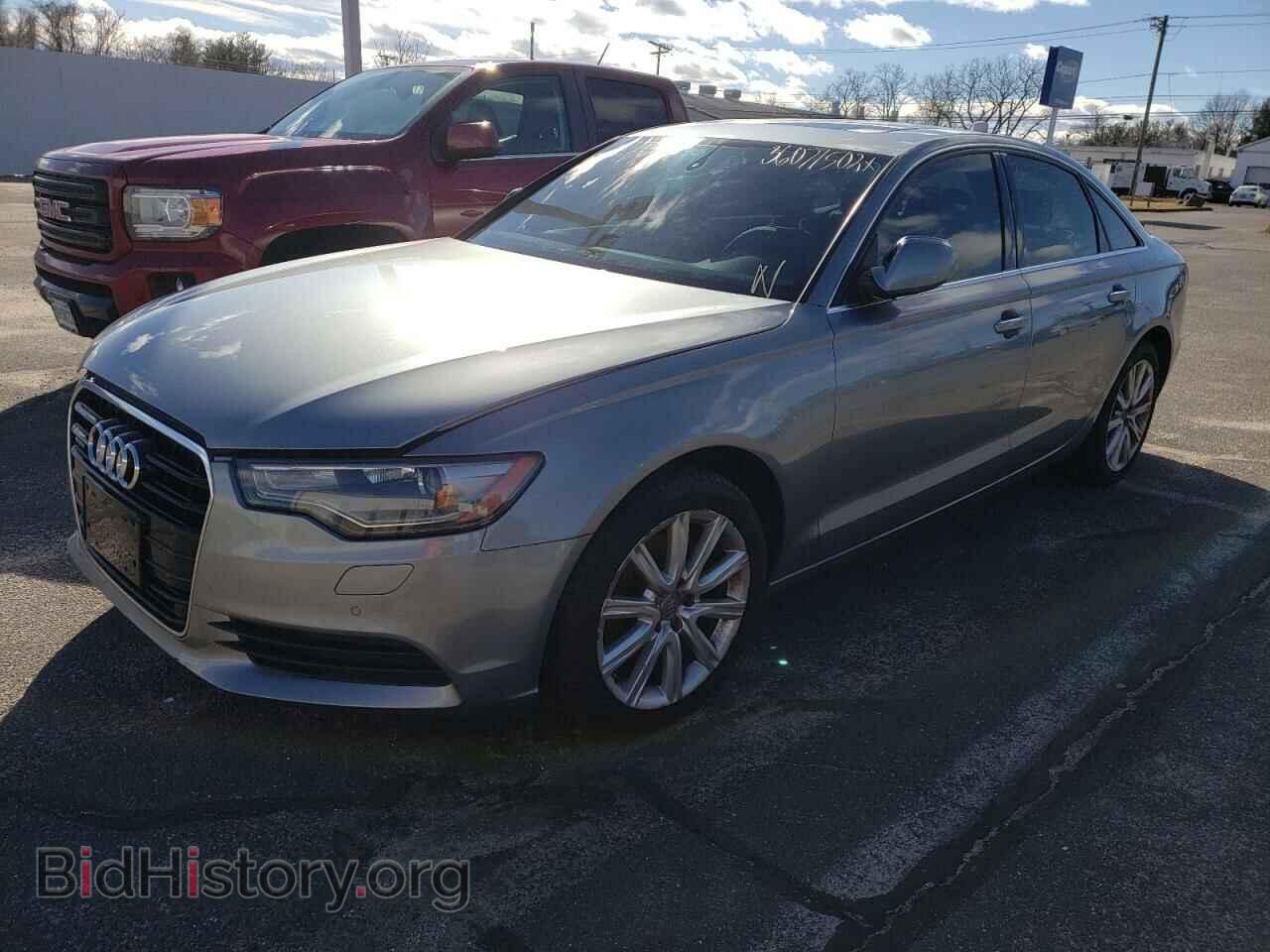 2013 AUDI A6 - VIN: WAUGFAFC5DN071933 - Фото 2