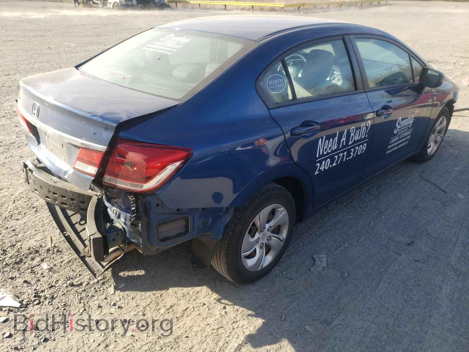 2014 HONDA CIVIC - VIN: 19XFB2E59EE049619 - Фото 4