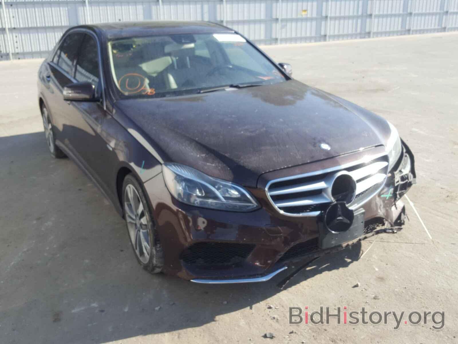 Photo WDDHF8JB5EA988657 - MERCEDES-BENZ E CLASS 2014