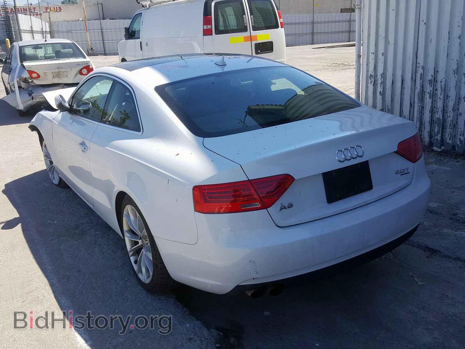 2013 AUDI A5 - VIN: WAUCFAFR0DA025484 - Фото 3