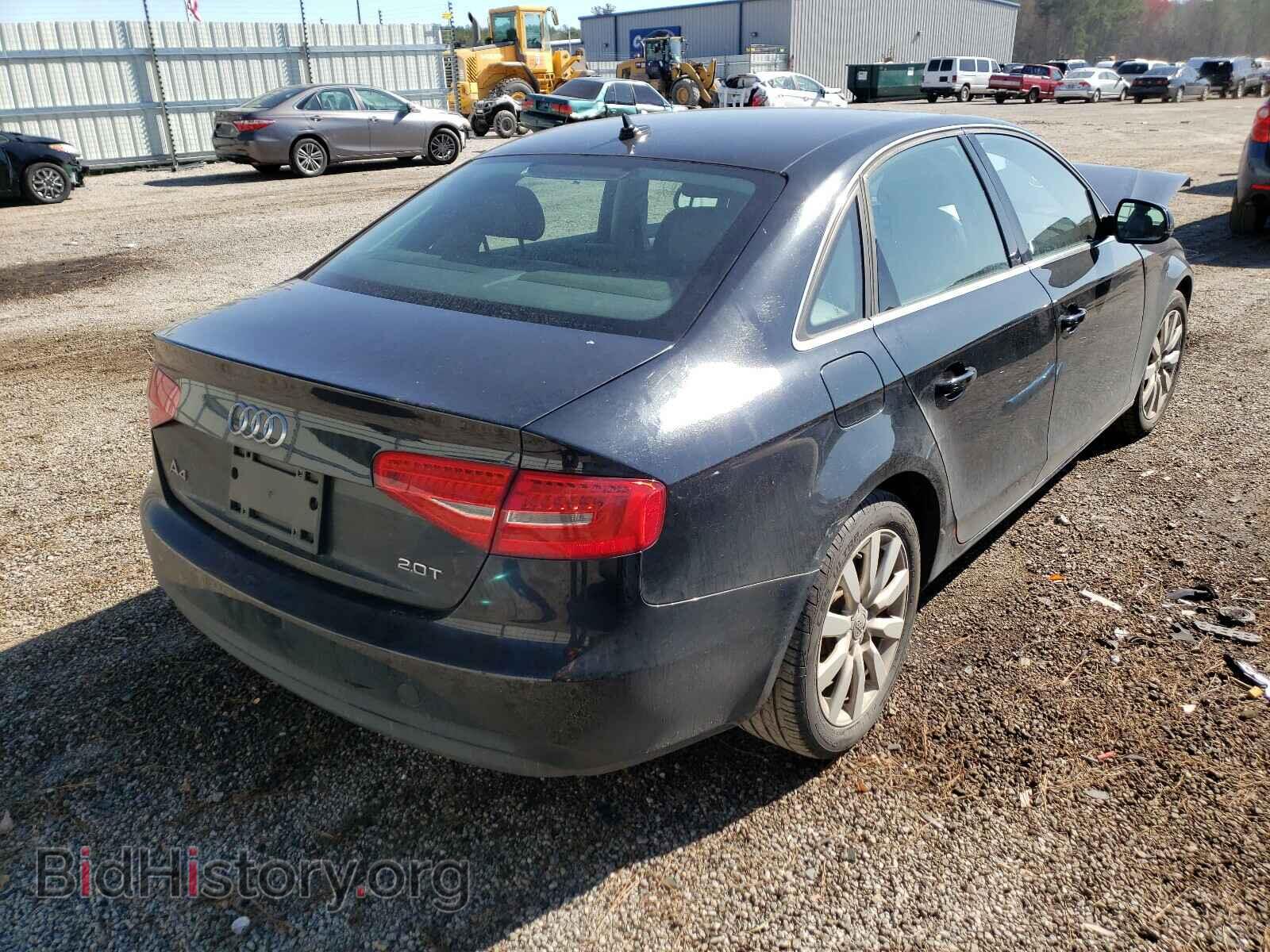 2013 AUDI A4 - VIN: WAUAFAFL2DA130773 - Фото 4