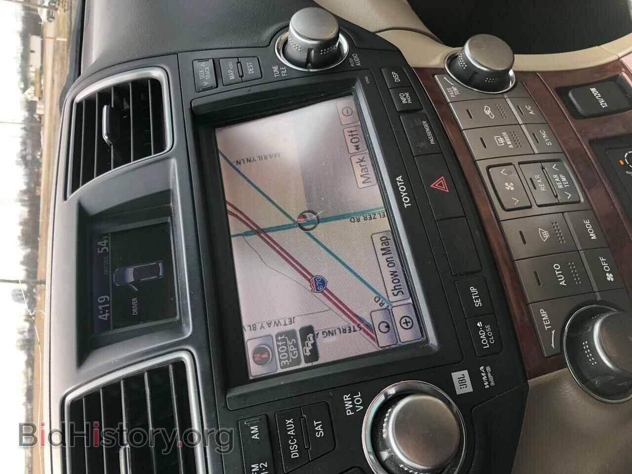 2011 TOYOTA HIGHLANDER - VIN: 5TDDK3EH9BS080524 - Фото 9