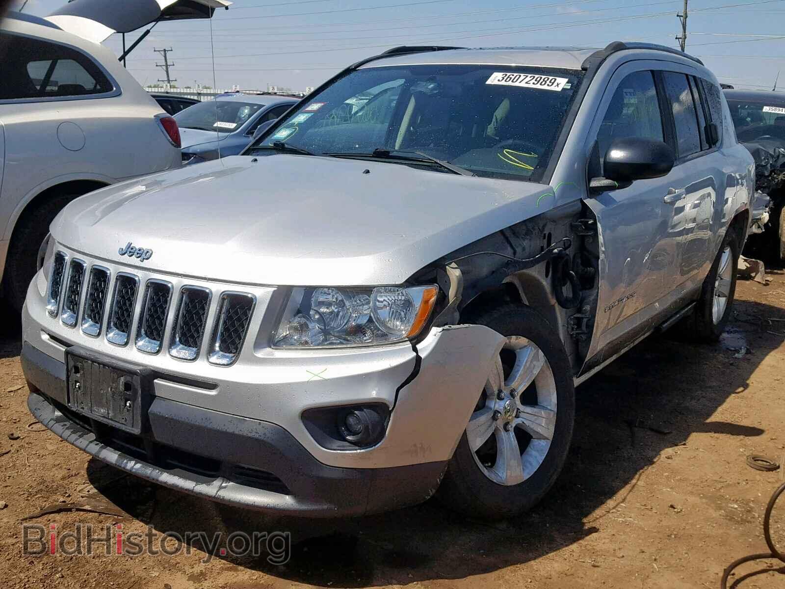 2012 JEEP COMPASS LA - VIN: 1C4NJCEA3CD651755 - Фото 2