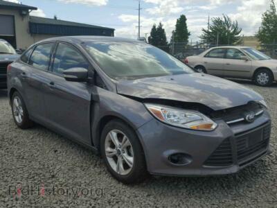 2014 Ford FOCUS Focus SE, gray — VIN 1FADP3F2XEL210348, Copart