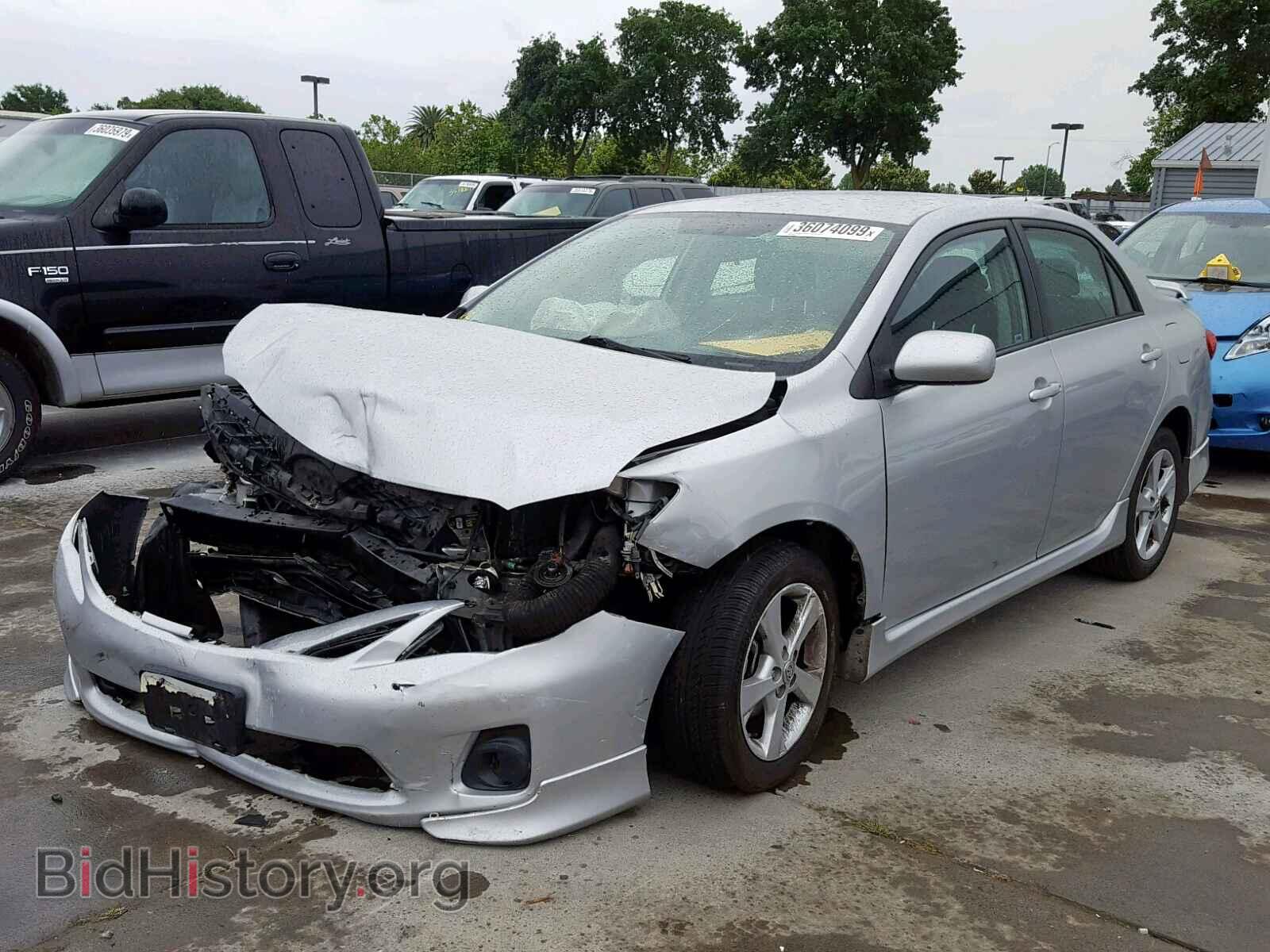 2013 TOYOTA COROLLA BA - VIN: 5YFBU4EE4DP129914 - Фото 2