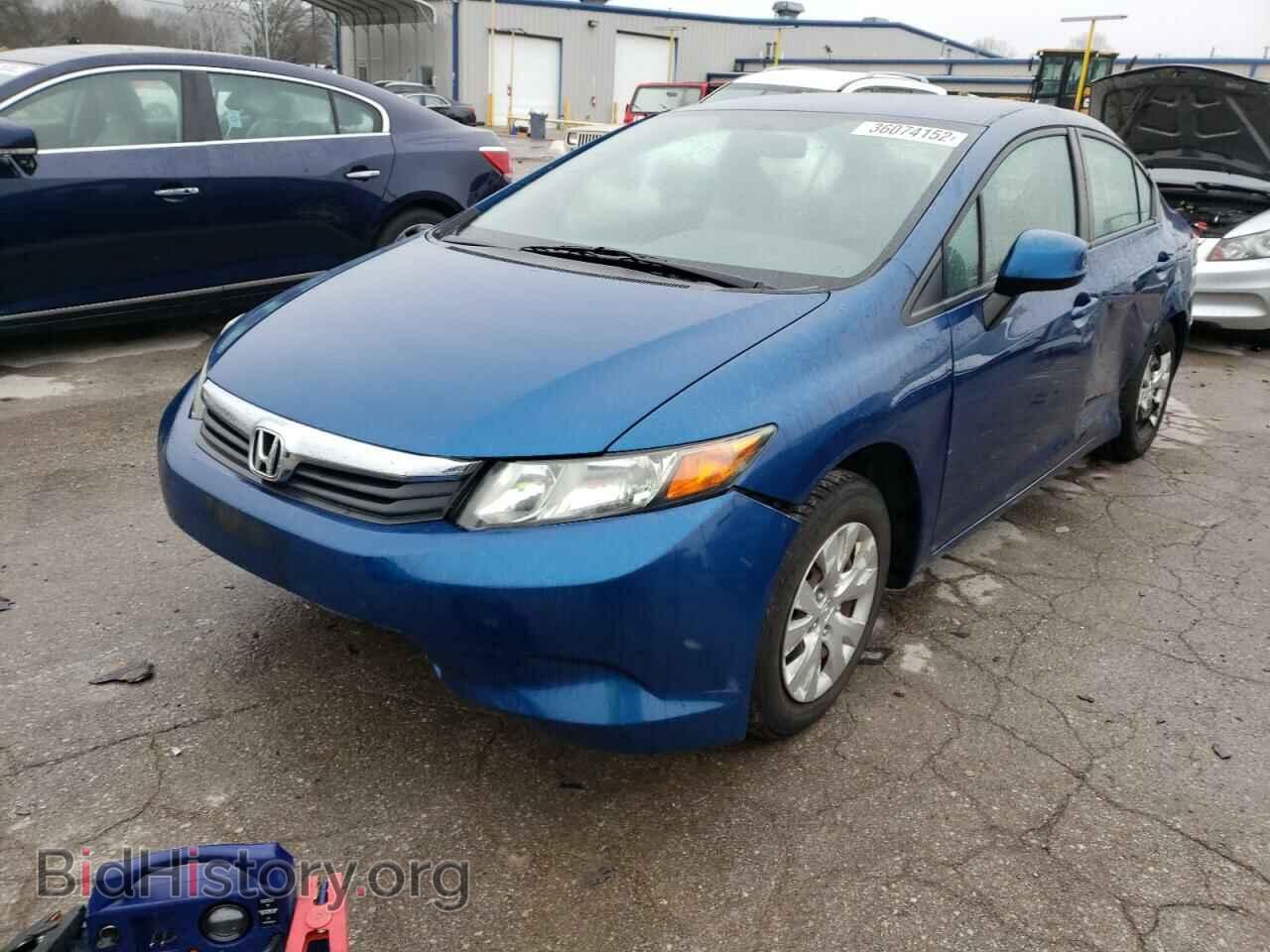 2012 HONDA CIVIC - VIN: 19XFB2E55CE054314 - Фото 2