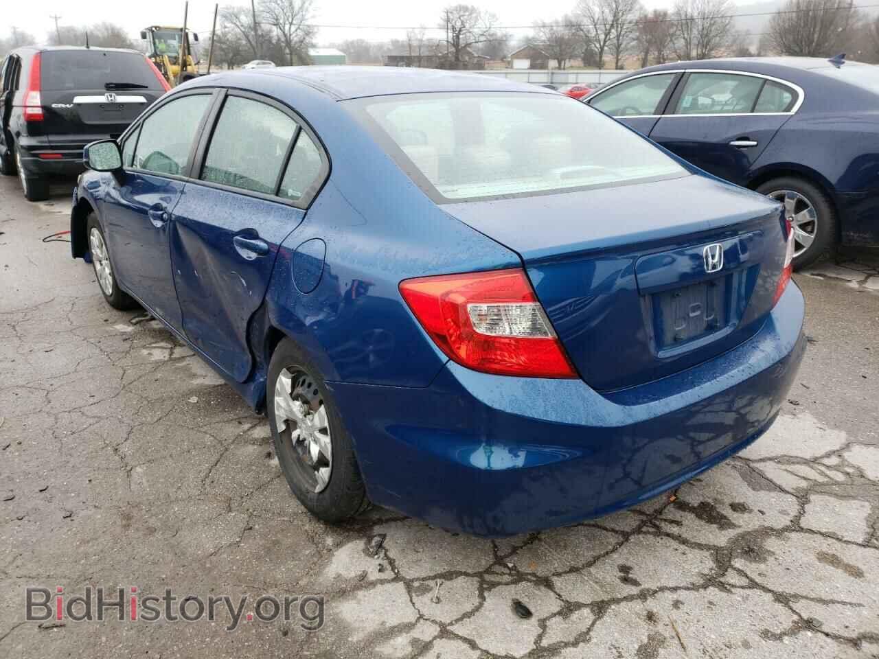 2012 HONDA CIVIC - VIN: 19XFB2E55CE054314 - Фото 3