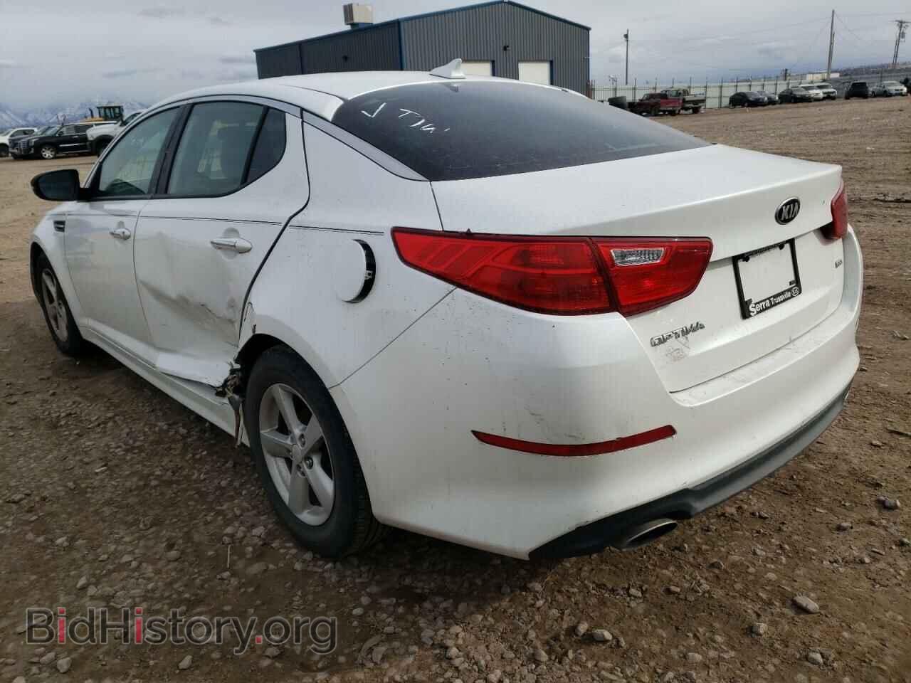 2014 KIA OPTIMA - VIN: KNAGM4A72E5523100 - Фото 3