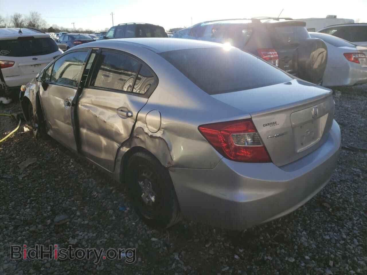 2012 HONDA CIVIC - VIN: 19XFB2F55CE002874 - Фото 2