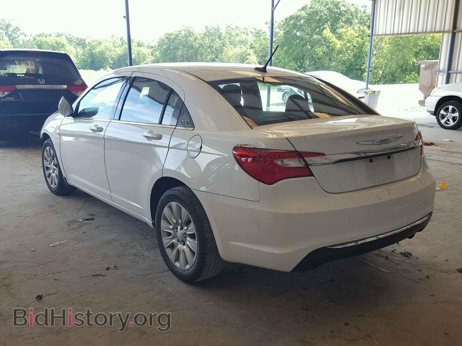 2014 CHRYSLER 200 - VIN: 1C3CCBAB6EN205109 - Фото 3