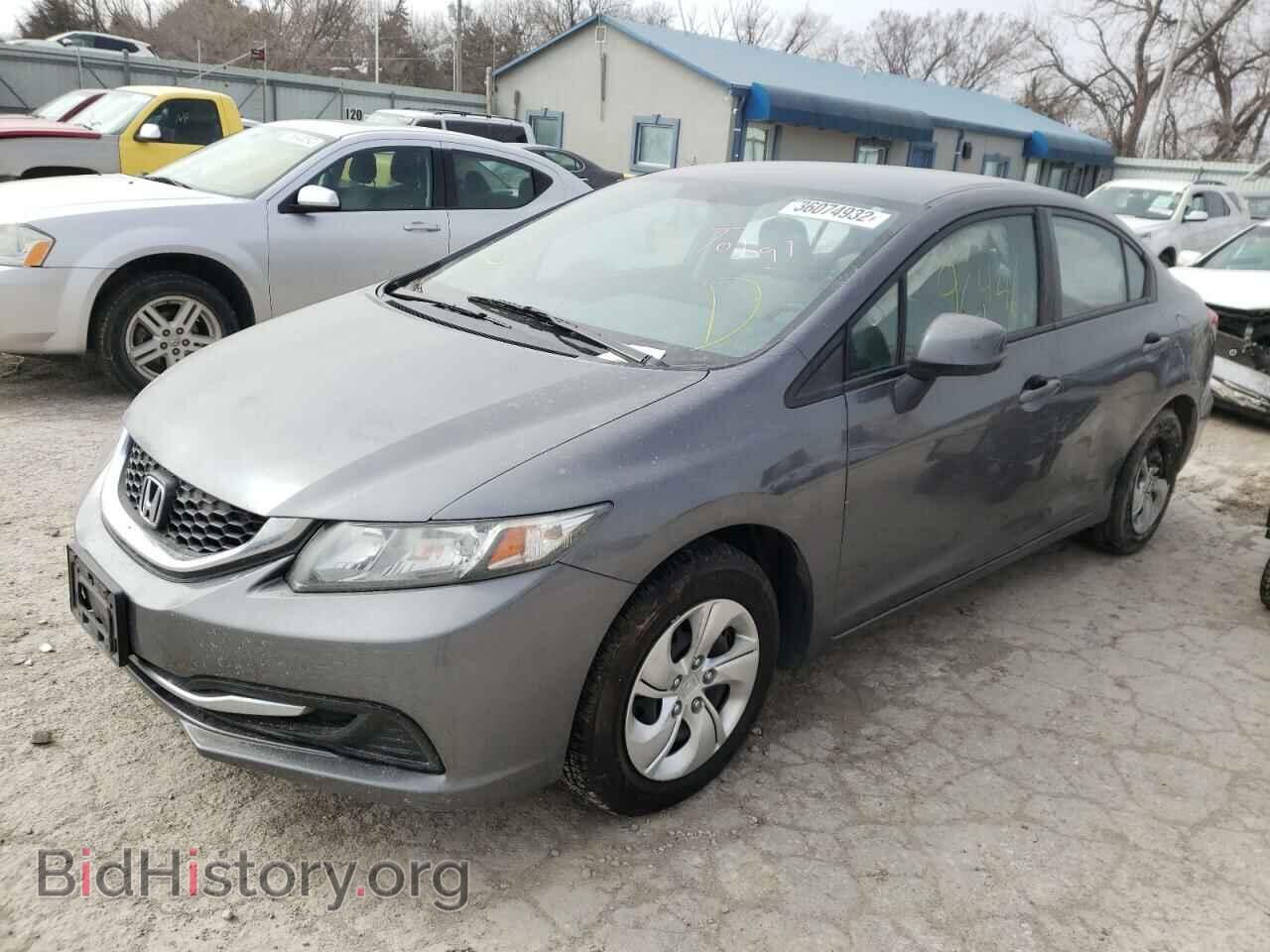 2013 HONDA CIVIC - VIN: 19XFB2F5XDE096624 - Фото 2