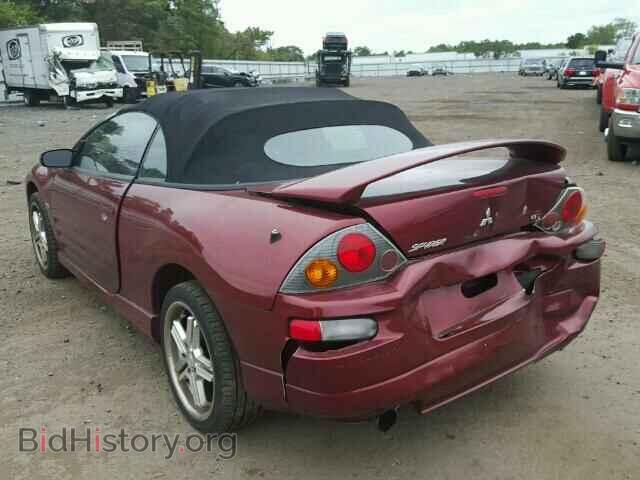 2003 MITSUBISHI ECLIPSE - VIN: 4A3AE55H73E171821 - Фото 3