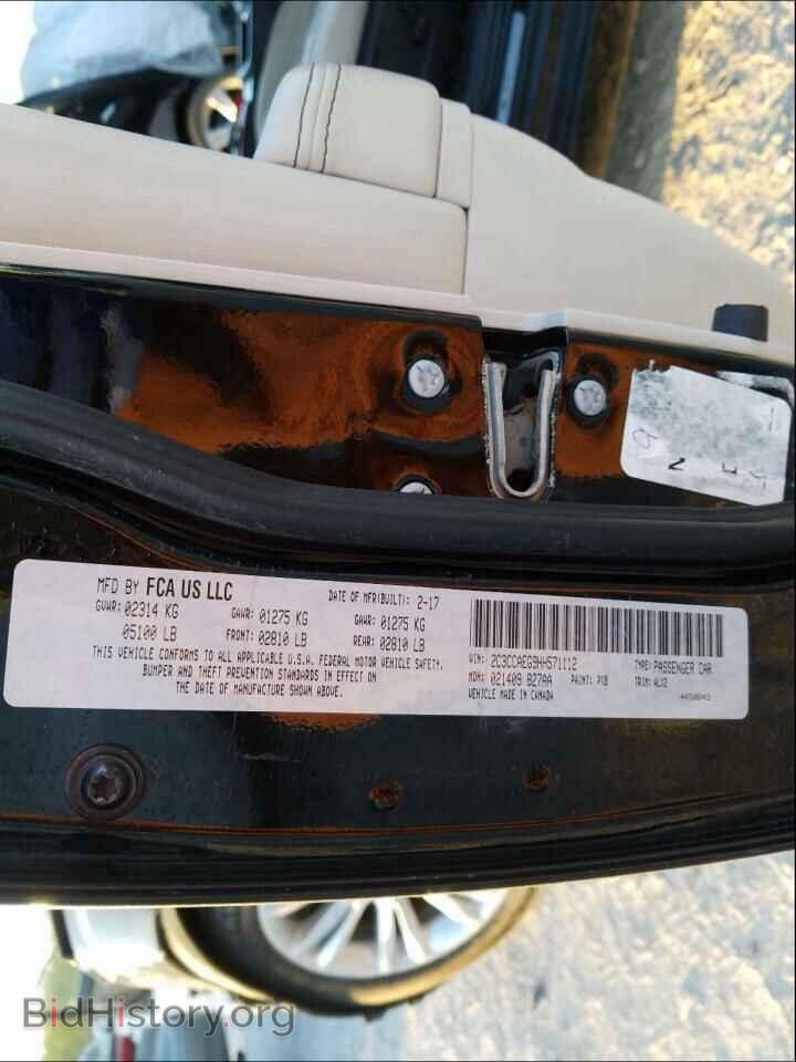 2017 CHRYSLER 300 - VIN: 2C3CCAEG9HH571112 - Фото 10