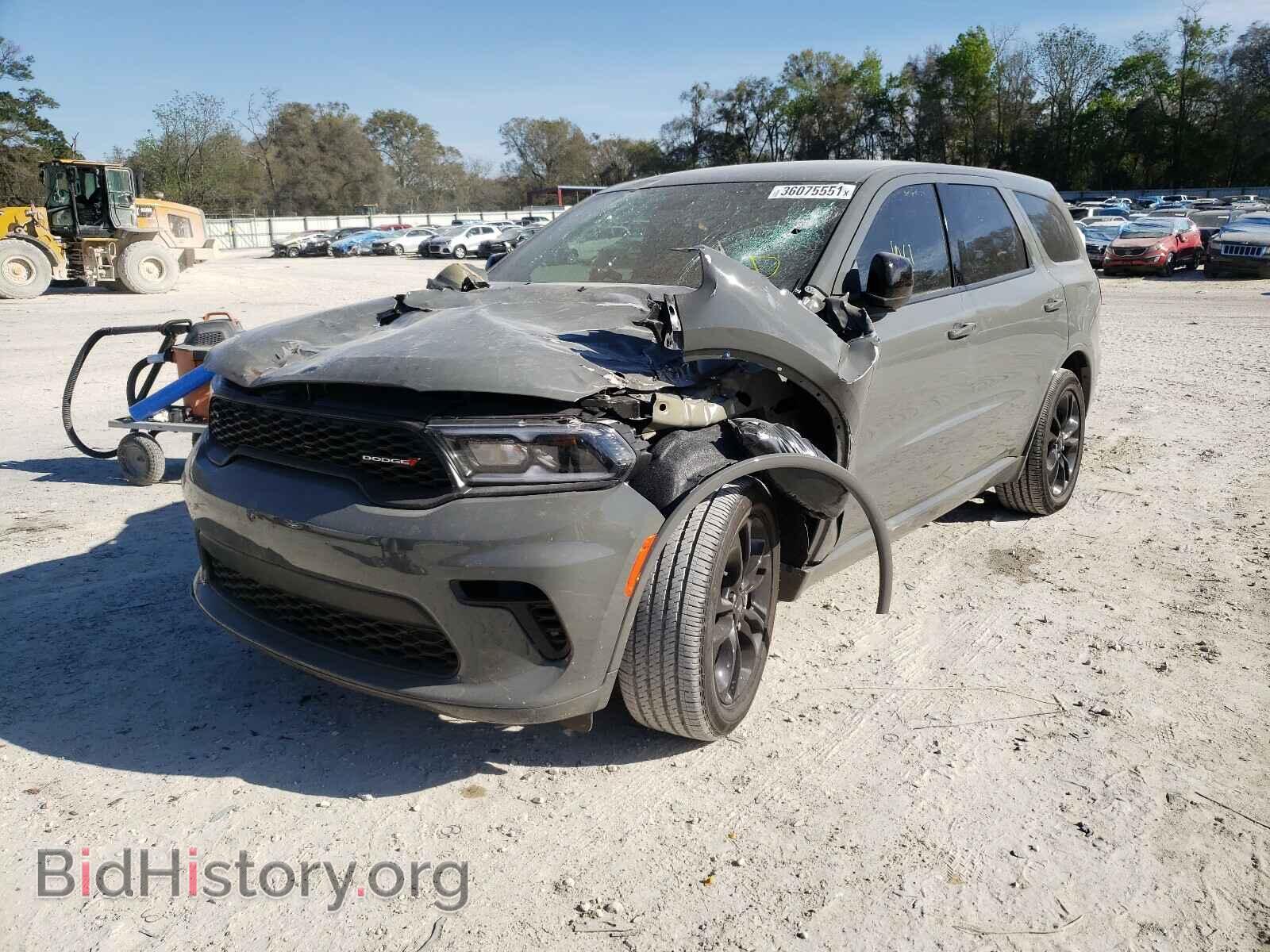 2021 DODGE DURANGO - VIN: 1C4RDHDG8MC519478 - Фото 2