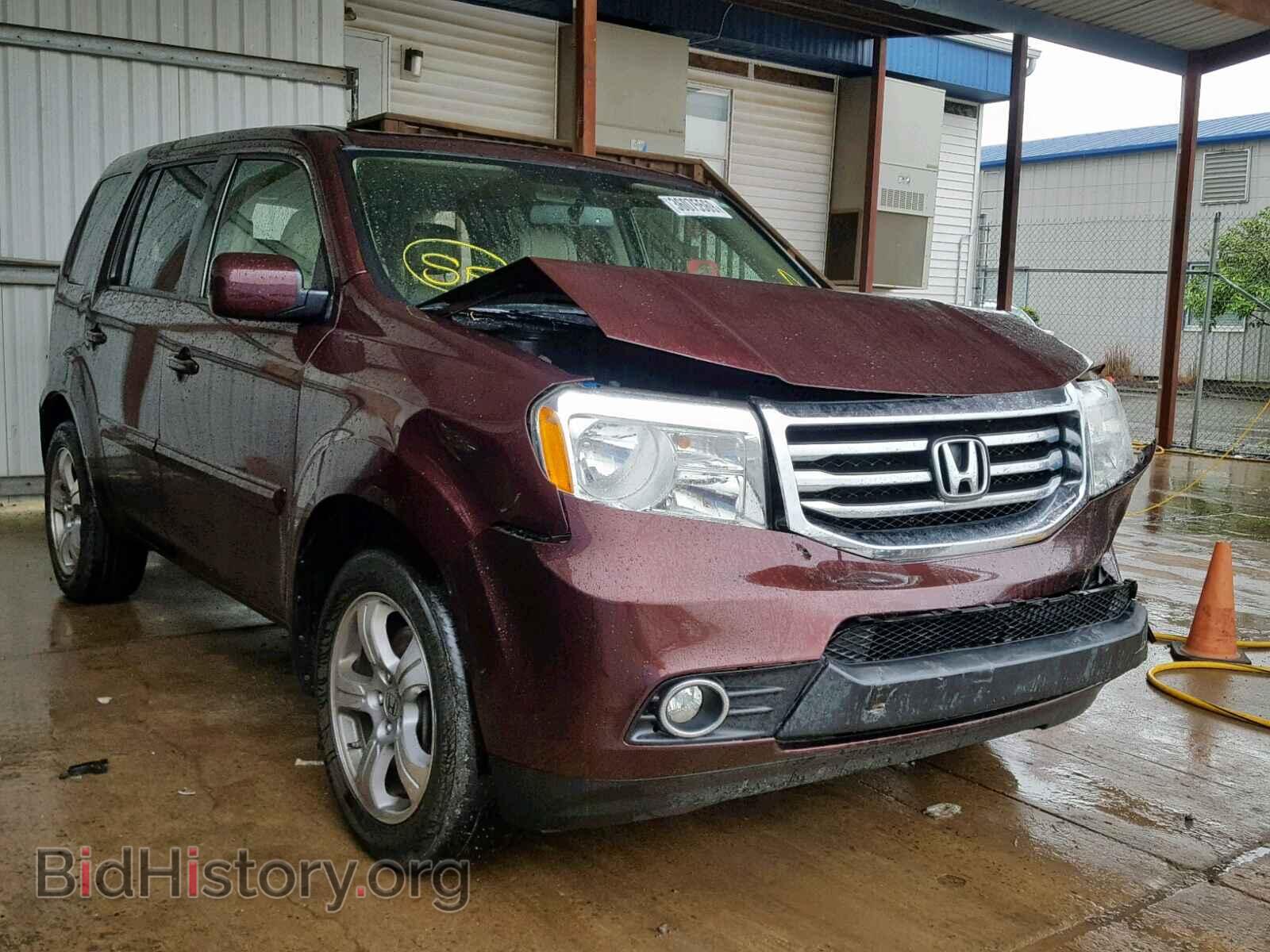 Photo 5FNYF4H53DB032327 - HONDA PILOT EXL 2013