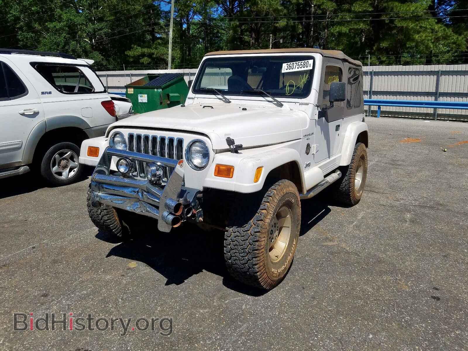 2000 JEEP WRANGLER - VIN: 1J4FA59S7YP743549 - Фото 2