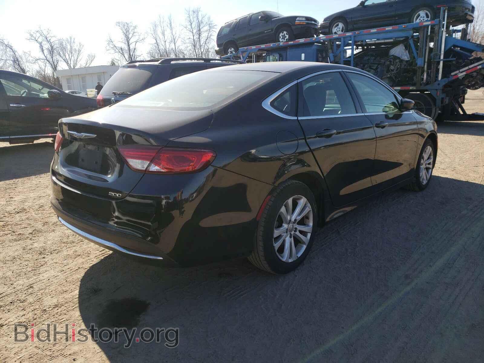 2016 CHRYSLER 200 - VIN: 1C3CCCAB3GN108040 - Фото 4