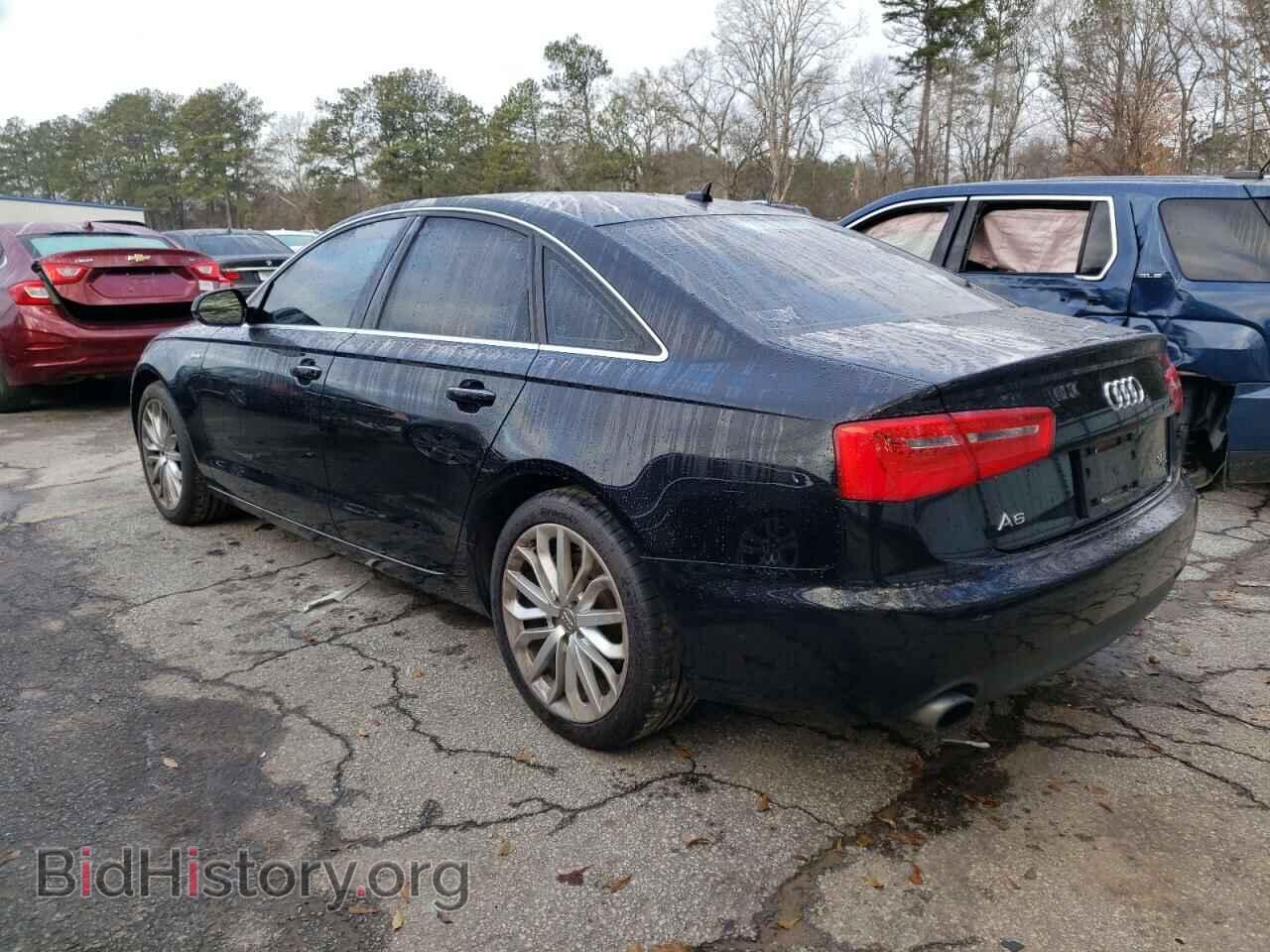 2014 AUDI A6 - VIN: WAUFGAFC4EN121165 - Фото 2