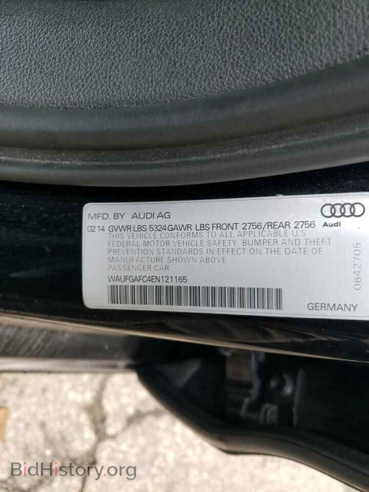 2014 AUDI A6 - VIN: WAUFGAFC4EN121165 - Фото 12