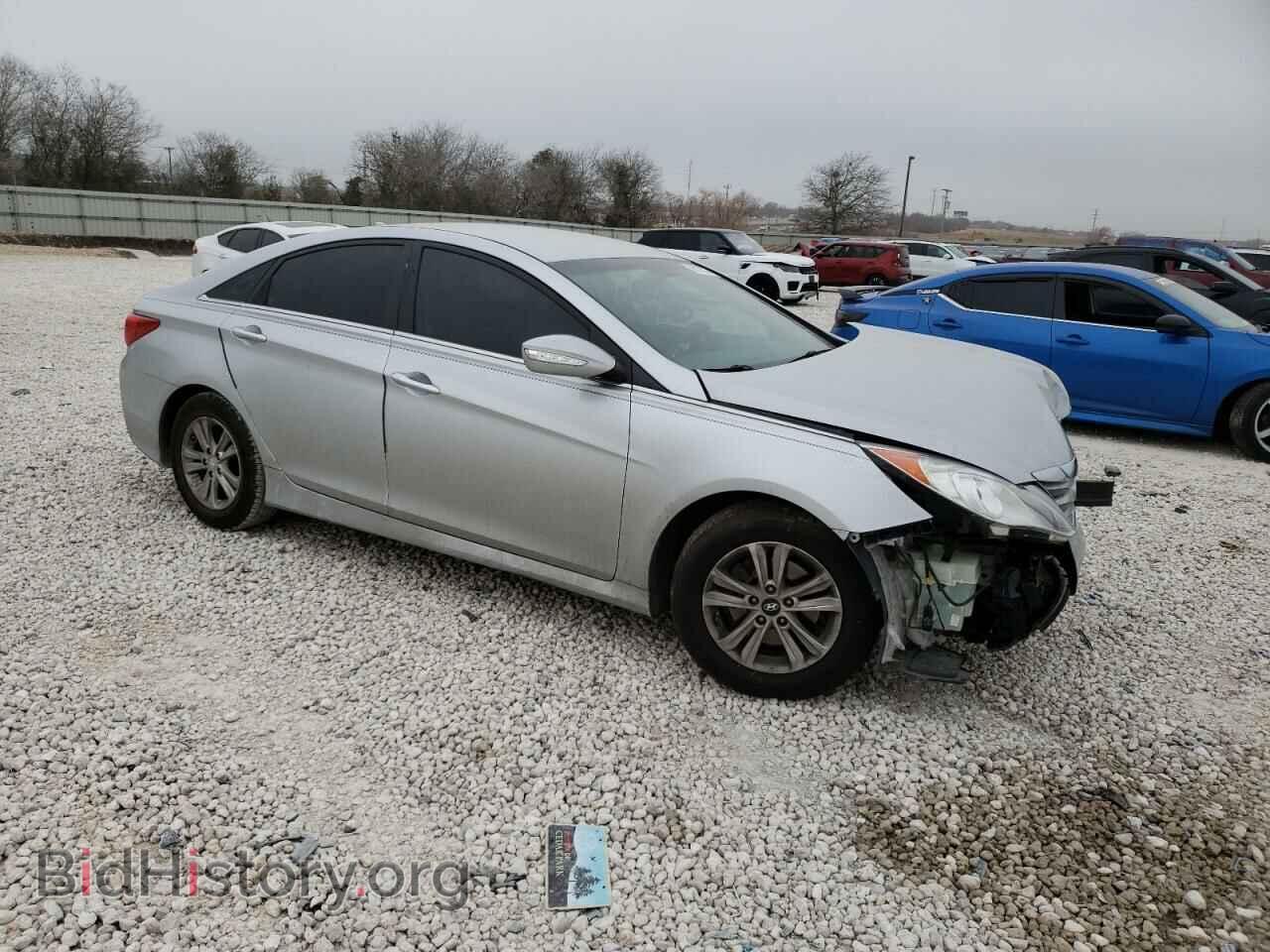 2014 HYUNDAI SONATA - VIN: 5NPEB4AC7EH856390 - Фото 4