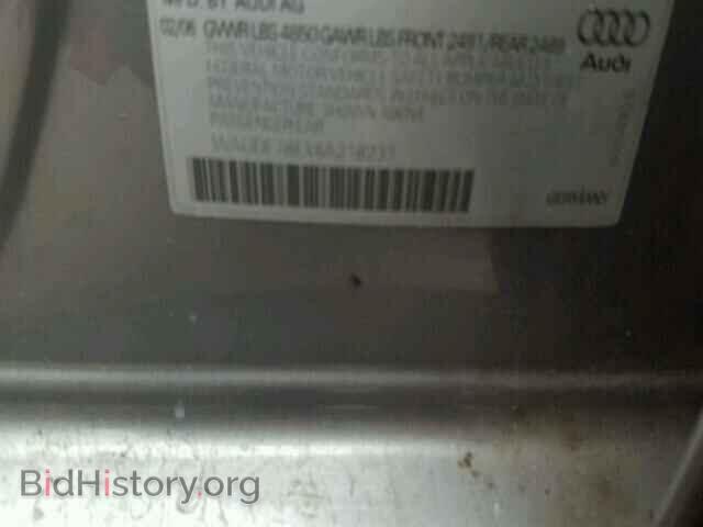 2006 AUDI A4 - VIN: WAUDF78EX6A218231 - Фото 10