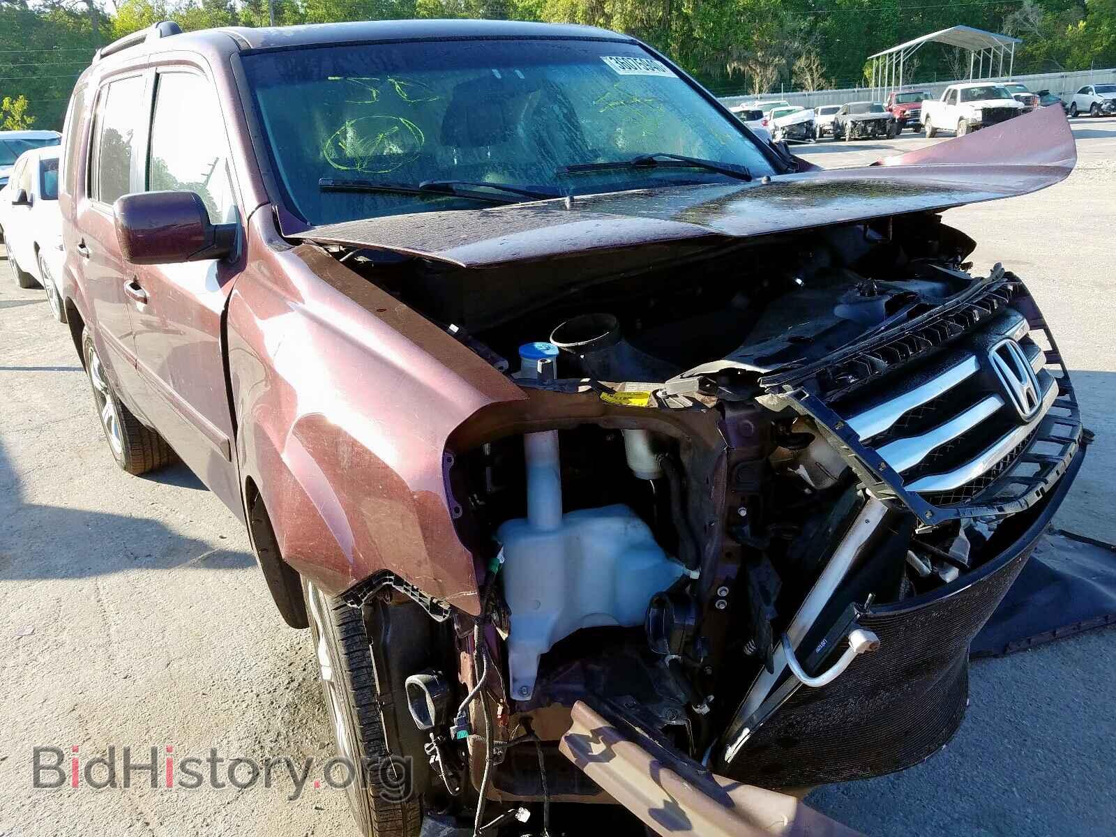 Фотография 5FNYF3H70CB013261 - HONDA PILOT 2012