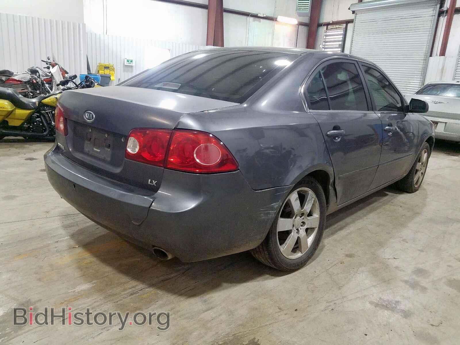 2006 KIA OPTIMA - VIN: KNAGE124565043148 - Фото 4