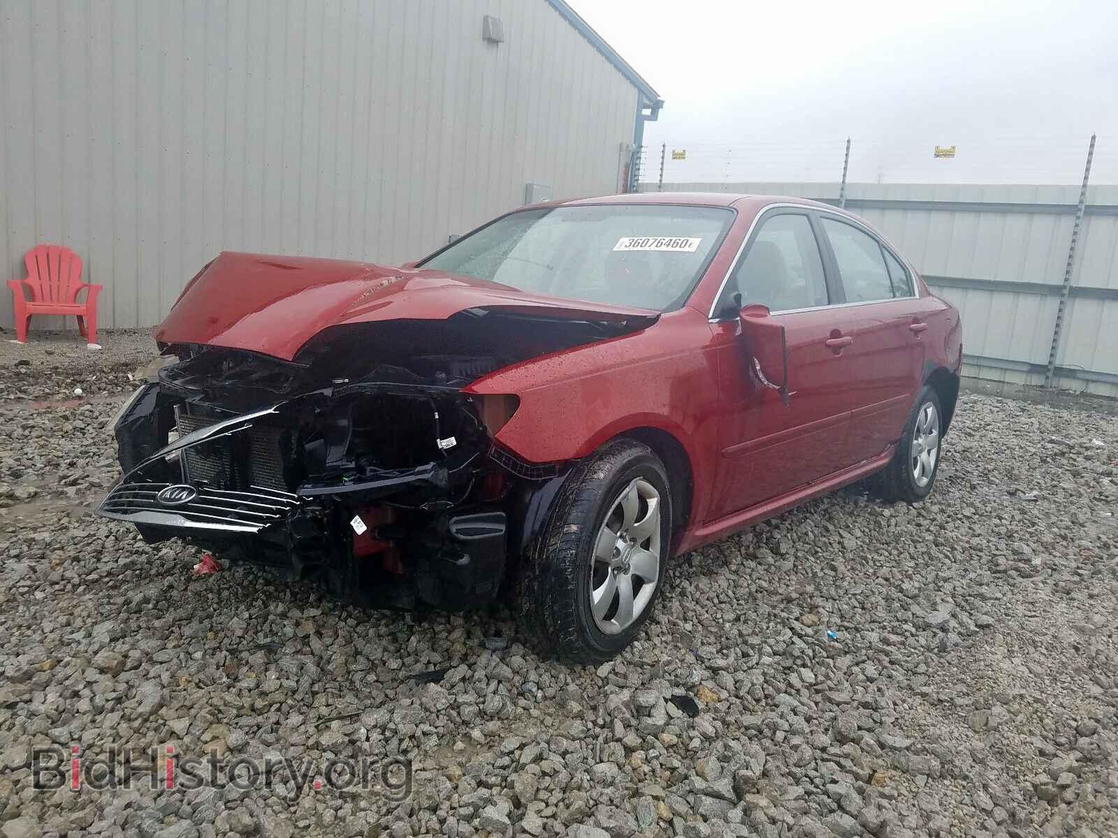 2009 KIA OPTIMA - VIN: KNAGE228395360200 - Photo 2