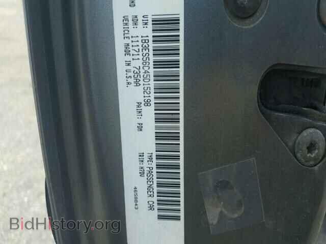2005 DODGE NEON - VIN: 1B3ES56C45D152198 - Фото 10