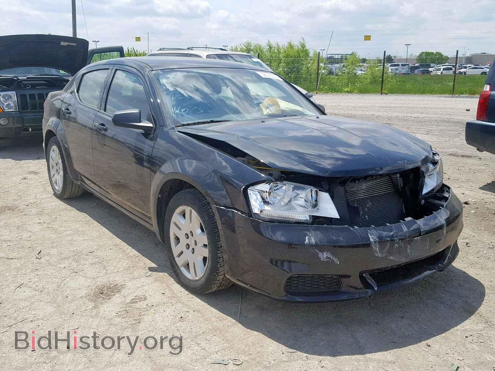 Photo 1C3CDZAB7DN650592 - DODGE AVENGER 2013
