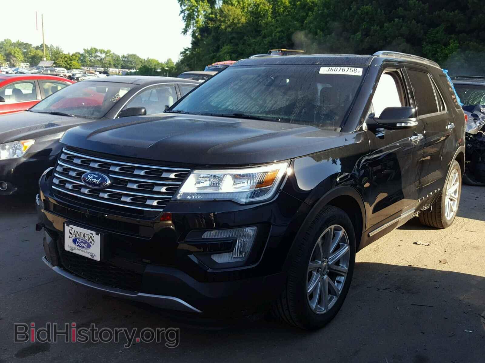 2017 FORD EXPLORER L - VIN: 1FM5K7F81HGC10207 - Фото 2