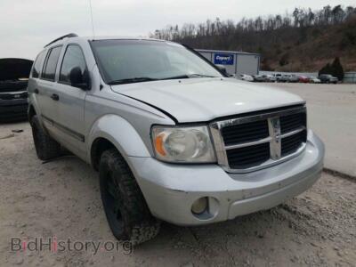 2007 Dodge DURANGO Durango SL, silver — VIN 1D8HB48P97F551784, Copart