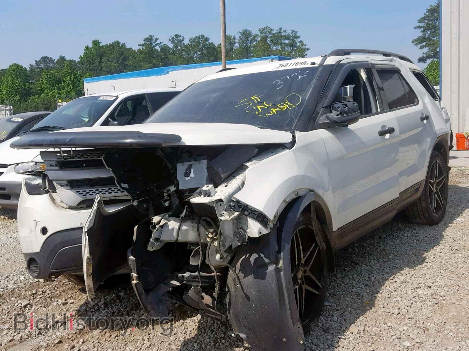 2011 FORD EXPLORER - VIN: 1FMHK7B82BGA03786 - Фото 2