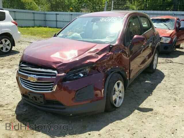 2016 CHEVROLET TRAX - VIN: 3GNCJNSB7GL240639 - Фото 2