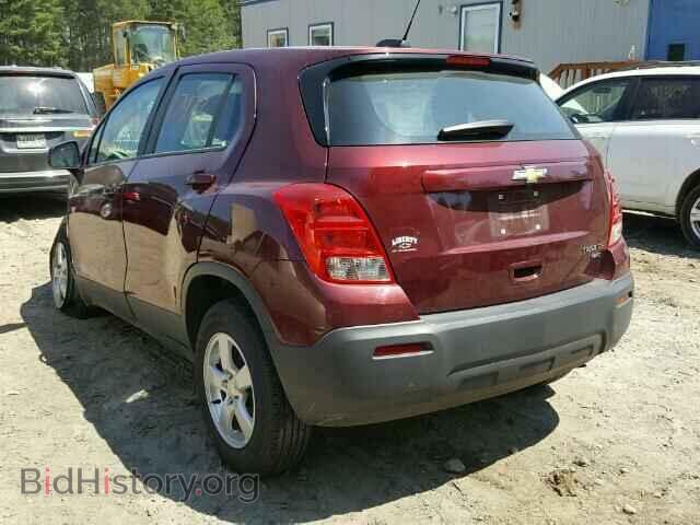 2016 CHEVROLET TRAX - VIN: 3GNCJNSB7GL240639 - Фото 3