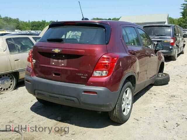 2016 CHEVROLET TRAX - VIN: 3GNCJNSB7GL240639 - Фото 4