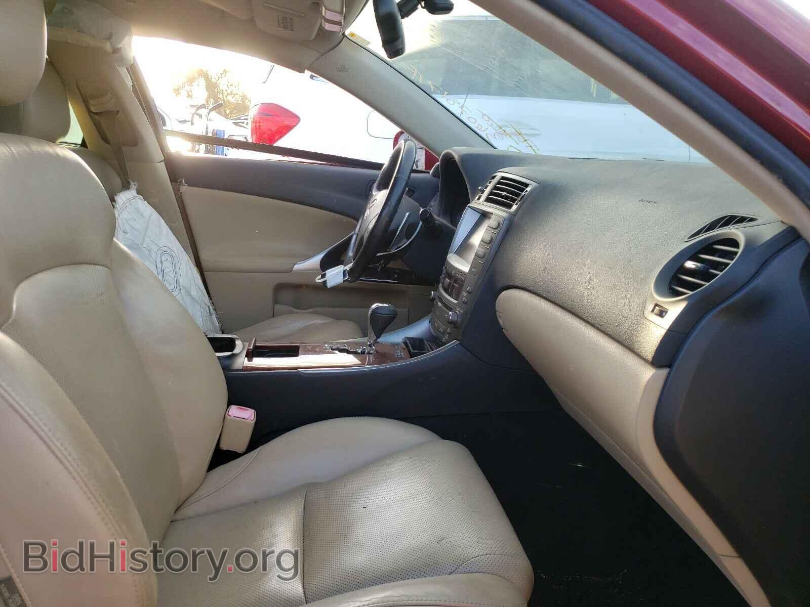 2008 LEXUS IS - VIN: JTHBE262585020336 - Фото 5