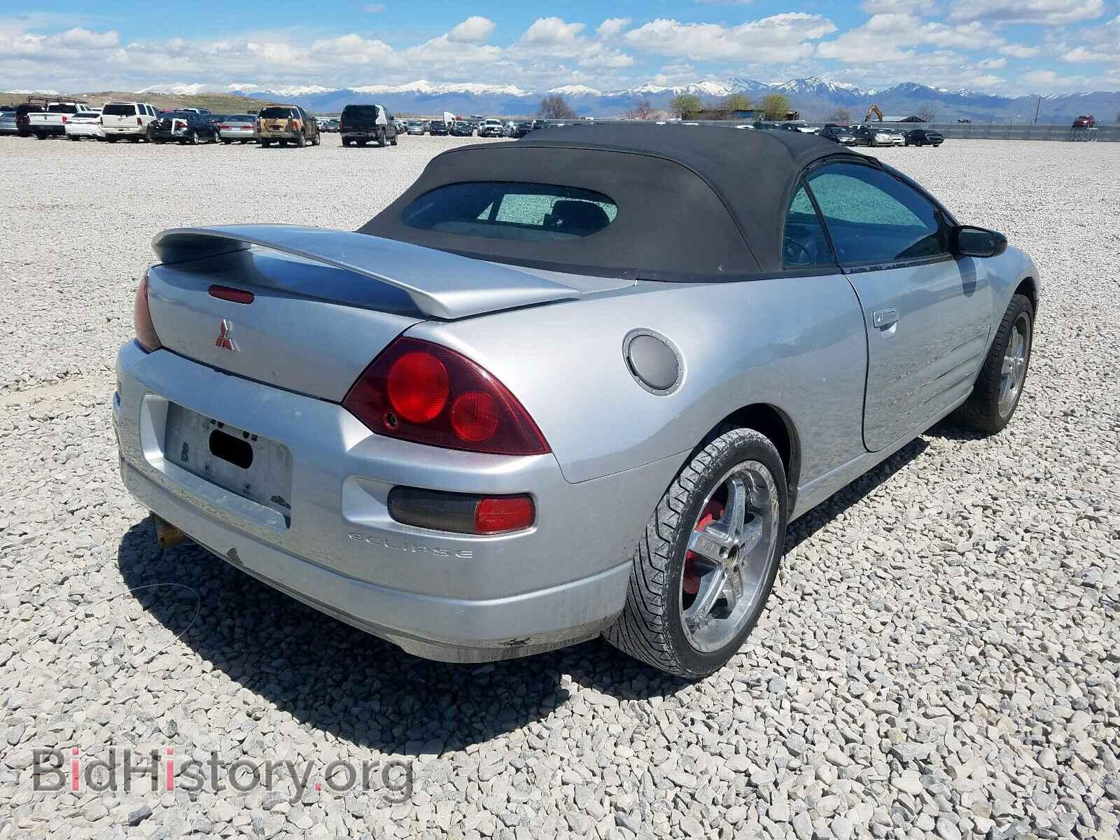 2001 MITSUBISHI ECLIPSE - VIN: 4A3AE45G81E146022 - Photo 4