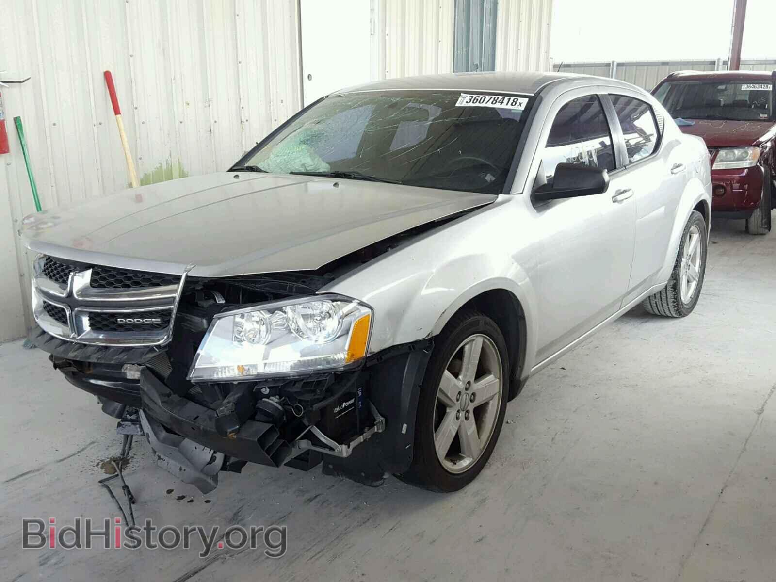 2011 DODGE AVENGER - VIN: 1B3BD4FB7BN609252 - Фото 2